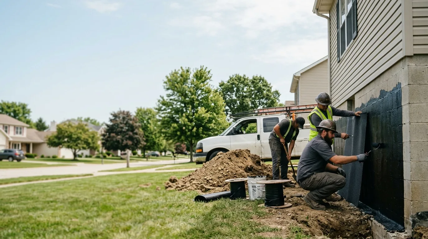 Basement Waterproofing in Lucasville, OH near me